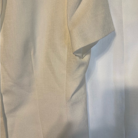 Le Suit Essentials  White Blazer and Skirt Set Size 16 EUC Fast Shipping - Picture 7 of 9